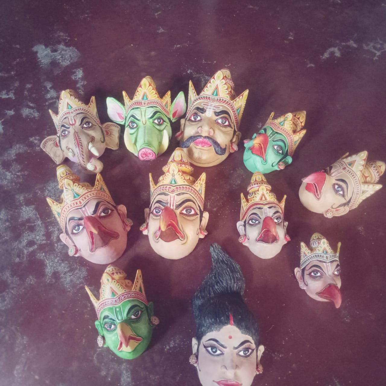 Masks of Majuli