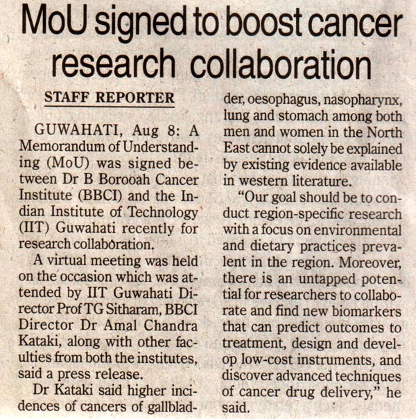 Mou signed to boost cancer research collaboration