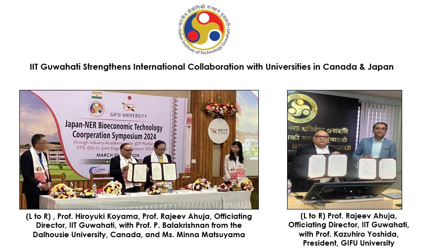 IIT Guwahati Strengthens International Collaboration with Universities in Canada and Japan
