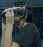 Virtual Reality set at Centre for Education Technology